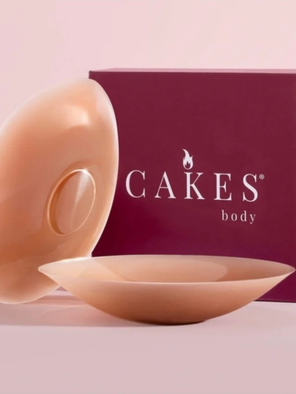 CAKES Body Sticky CAKES Circles Nipple Covers Adhesive Silicone Breast Covers